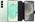 Samsung Galaxy S25 256GB Mintgrün 5G + BlueBuilt Book Case Schwarz Mintgrün