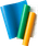 Cricut Smart Vinyl Permanent Joy Xtra 24.1x30.5cm Summer 3 Sheets Blue, Yellow, Green, Multicolored