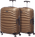 Samsonite Lite-Shock Spinner 55 cm Doppelpack Sand Sand