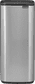 Brabantia Bo Touch Bin 30L Matte Steel Fingerprint Proof Silver
