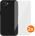 BlueBuilt Backcover iPhone 16e Schwarz + Panzerglas Doppelpack