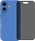 BlueBuilt Backcover iPhone 16 Blau + Panzerglas mit Blickschutzfilter