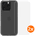 BlueBuilt Backcover iPhone 16 Pro Transparent + Panzerglas Doppelpack