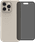 BlueBuilt Backcover iPhone 16 Pro Max Beige + Panzerglas mit Blickschutzfilter
