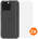BlueBuilt Backcover iPhone 16 Pro Max Transparent + Panzerglas Doppelpack