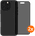 BlueBuilt Backcover iPhone 16 Pro Max Schwarz + Displayschutz mit Blickschutzfilter Doppelpack