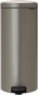 Brabantia NewIcon Treteimer 30 Liter Platinum