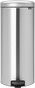 Brabantia NewIcon Treteimer 30 Liter Matt Steel Edelstahl (matt)