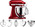 KitchenAid Artisan Mixer 5KSM175PS Candy Apple Red