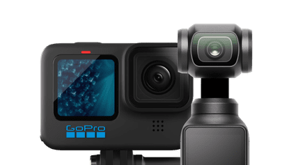 action cameras from DJI and GoPro