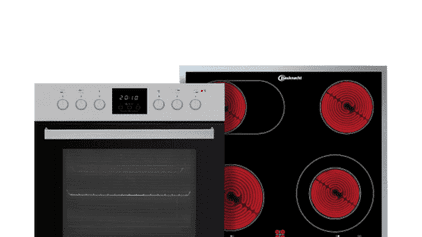 Oven and cooktop set