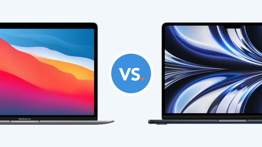 MacBook Air (2020) und MacBook Air (2022) im Vergleich