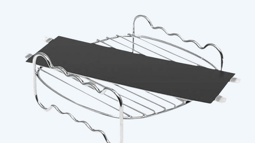 Frying rack accessory