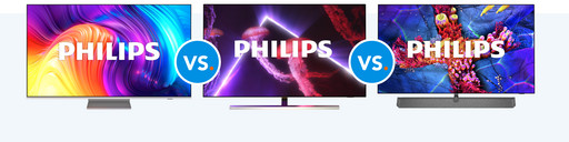 Philips The One-, OLED- und OLED+-Fernseher im Vergleich