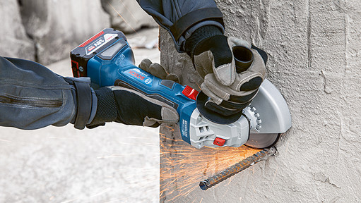 Bosch professional angle grinders