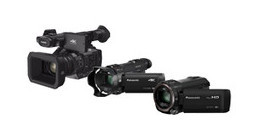 Panasonic camcorders