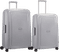 Spinner 75 cm + 69cm Silver Suitcase Set