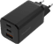 BlueBuilt Power-Delivery- und Quick-Charge-Ladegerät mit 3 USB-Anschlüssen 65 W Schwarz