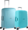 Kofferset Spinner 55 + 69 cm Aqua Blue