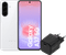A37 128GB Weiß 5G + BB Ladegerät 45 W