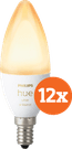 Philips Hue White Ambiance E14 12er-Pack