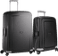 Kofferset Samsonite S'cure Spinner 75 + 55 cm Black
