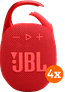 JBL Clip 5 Rot 4er-Pack