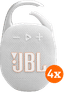 JBL Clip 5 White 4-pack