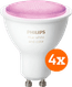 Philips Hue White and Color GU10 4-pack