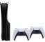 PlayStation 5 Slim mit Laufwerk + Covers Schwarz + Zusätzlicher Controller Weiß
