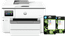 HP OfficeJet Pro 9730 + 2 schwarze Patronen + 2 Farbpatronen