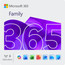 Microsoft 365 Family Mehrsprachig Abonnement 1 Jahr - Digital