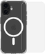 BlueBuilt Protective Backcover mit MagSafe iPhone 16 Transparent + Panzerglas