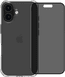 BlueBuilt Protective Backcover iPhone 16 Transparent + Blickschutz Panzerglas