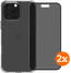 BlueBuilt Protective Backcover iPhone 16 Pro Max + Privacy Displayschutz Doppelpack