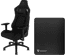 Vortech Pro Gaming Chair Black + Floor Mat