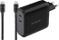 BlueBuilt 140-Watt-GaN-Ladegerät mit 2 USB-C-Ports Schwarz + BlueBuilt USB-C-Kabel 240 W 2 m Nylon