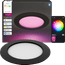 Philips Hue Recessed Spot Light Slim - White and Color 170mm - Black