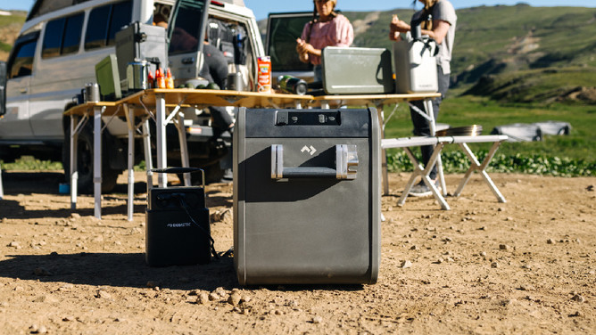 Kühlboxen für den Campingplatz