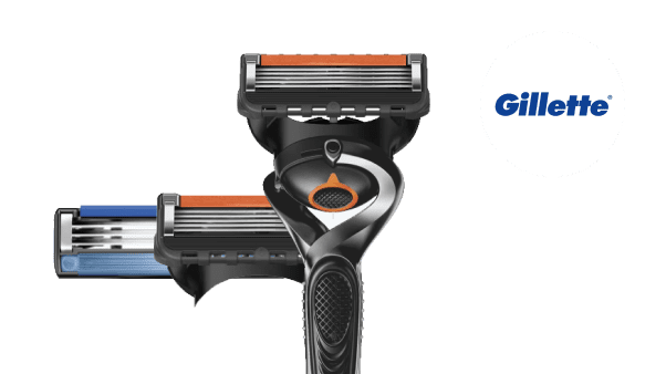 Gillette shaver blades