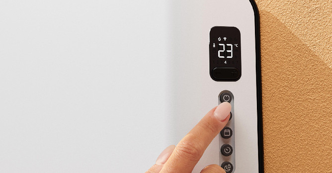 How do you choose the power of an electric heater?