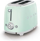 SMEG TSF01PGEU Pastel Green left side