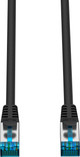 BlueBuilt Netzwerkkabel FTP CAT6 0,5 m Schwarz oberseite