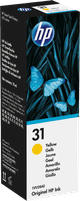 HP-Tintenflasche 31 Gelb Main Image