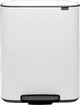 Brabantia Bo Pedal Bin 60L White Main Image