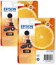 Epson 33XL Patrone Schwarz Doppelpack Main Image