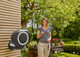 GARDENA Wall Hose Box 15 RollUp S White product in use