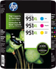 HP 951XL Cartridges Tri-Color Pack Main Image