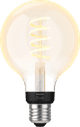 Philips Hue Filament Light White Ambiance Globe E27 Main Image