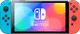 Nintendo Switch OLED Blue/Red + Super Mario Galaxy 1+2 front